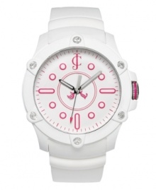 Have a beach party all season long with this fresh and vibrant Surfside watch from Juicy Couture. Have a beach party all season long with this fresh and vibrant Surfside watch from Juicy Couture.