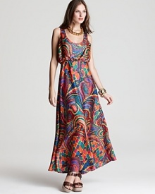 Julie Dillon Dress - Printed Tank Maxi Dress