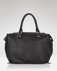 Cornelia Guest's woven satchel is an understated design with a humane secret. Made from a unique faux leather, it's a luxurious day-to-day option for the woman craving an animal-friendly alternative. Cornelia Guest's woven satchel is an understated design with a humane secret. Made from a unique faux leather, it's a luxurious day-to-day option for the woman craving an animal-friendly alternative.