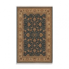 Lend warmth and heirloom beauty to your home with this intricate Karastan rug--a luxurious interpretation of the world's most prized antique textiles. This Karastan rug boasts an opulent floral pattern on a bold ground, framed by a wide luminous border. First introduced in 1928, the Original Karastan Collection established the highest standard for traditional Oriental machine woven rugs.