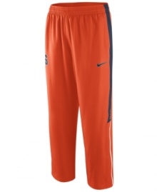 Stay ahead of the game and show your support anytime with these Syracuse Orange NCAA basketball pants featuring Dri-Fit technology from Nike. Stay ahead of the game and show your support anytime with these Syracuse Orange NCAA basketball pants featuring Dri-Fit technology from Nike.