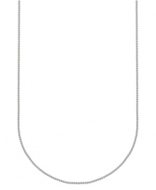 Be the belle of the ball. Giani Bernini's medium chain necklace, set in sterling silver, is the perfect touch for any formal affair. Approximate length: 18 inches. Be the belle of the ball. Giani Bernini's medium chain necklace, set in sterling silver, is the perfect touch for any formal affair. Approximate length: 18 inches.
