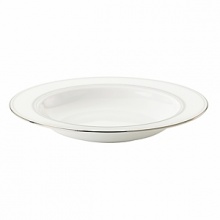 Kate Spade and Lenox join together to bring ease, elegance and understated wit to the table. Library Lane, a pattern banded with stripes, can be dressed up by mixing in Larabee Road polka dot accent plates. Dishwasher safe. Pasta/Rim Soup Bowl pictured in center. Kate Spade and Lenox join together to bring ease, elegance and understated wit to the table. Library Lane, a pattern banded with stripes, can be dressed up by mixing in Larabee Road polka dot accent plates. Dishwasher safe. Pasta/Rim Soup Bowl pictured in center.