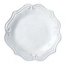 Handmade from Venetian terra marrone, or brown clay, this ornately sculpted salad plate is inspired by the early Baroque period of Italian art and architecture. Handmade from Venetian terra marrone, or brown clay, this ornately sculpted salad plate is inspired by the early Baroque period of Italian art and architecture.