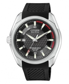 Hit the links with this good-looking Titanium Golf watch by Citizen.