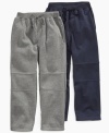 Rough and tumble. These pants from Flapdoodles are made for play.
