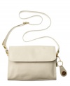 The sleek sophistication of this Giani Bernini handbag hides a versatile interior with multiple compartments and pockets.
