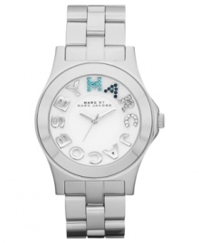 Show some sparkle with this whimsical Rivera collection watch from Marc by Marc Jacobs. Show some sparkle with this whimsical Rivera collection watch from Marc by Marc Jacobs.