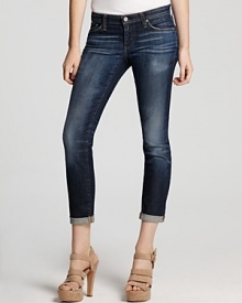 AG Adriano Goldschmied Jeans - The Stilt Roll Up Cigarette Leg in Marina Wash