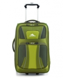 Survival of the fittest! This incredibly light design features a high-density foam construction that maintains shape while cutting down weight, so you're always ready to take on travel. An attractive diamond-textured exterior with ample storage pockets opens to an expandable main compartment with large mesh pocket and clothing hold-down straps. 5-year warranty. Qualifies for Rebate Survival of the fittest! This incredibly light design features a high-density foam construction that maintains shape while cutting down weight, so you're always ready to take on travel. An attractive diamond-textured exterior with ample storage pockets opens to an expandable main compartment with large mesh pocket and clothing hold-down straps. 5-year warranty. Qualifies for Rebate