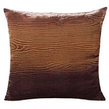 A whimsical wood grain print lays pleasantly on this decorative pillow. Fashioned from a fine silk, it makes a beautiful addition to any home. A whimsical wood grain print lays pleasantly on this decorative pillow. Fashioned from a fine silk, it makes a beautiful addition to any home.
