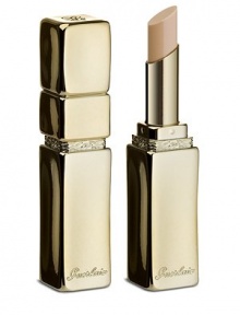 An indispensable match for your lipstick, the first smoothing base in stick form that defines, smoothes, and plumps the lips, leaving them perfectly prepared for lasting lipstick hold. The new formula includes micro beads that expands as soon as they are in contact with the natural moisture of your lips adding volume and contour. Comes in a new gilded metal case designed by jeweller Herve Van Der Straeten. An indispensable match for your lipstick, the first smoothing base in stick form that defines, smoothes, and plumps the lips, leaving them perfectly prepared for lasting lipstick hold. The new formula includes micro beads that expands as soon as they are in contact with the natural moisture of your lips adding volume and contour. Comes in a new gilded metal case designed by jeweller Herve Van Der Straeten.
