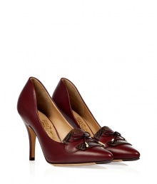 Super sophisticated, these bow-front pumps add feminine flair to your office-to evening style - Pointed toe with python panel and bow, stiletto heel - Wear with a tie-neck blouse, a pencil skirt, and a long cardigan Super sophisticated, these bow-front pumps add feminine flair to your office-to evening style - Pointed toe with python panel and bow, stiletto heel - Wear with a tie-neck blouse, a pencil skirt, and a long cardigan