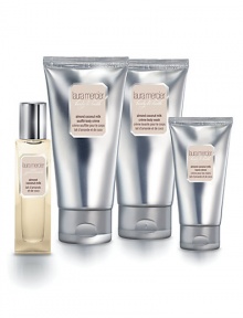 Laura Mercier's La Petite Patisserie Quartet in Almond Coconut Milk evokes memories of the islands with seductively succulent notes of milk, coconut, almond and vanilla combined with heliotrope and musk for a rich and alluring experience. This must-have regimen set features 3 oz. portable tubes of Crème Body Wash and Soufflé Body Crème, plus a deluxe-travel Hand Crème and Eau Gourmande fragrance-- it's the ultimate travel luxury. Made in USA. Laura Mercier's La Petite Patisserie Quartet in Almond Coconut Milk evokes memories of the islands with seductively succulent notes of milk, coconut, almond and vanilla combined with heliotrope and musk for a rich and alluring experience. This must-have regimen set features 3 oz. portable tubes of Crème Body Wash and Soufflé Body Crème, plus a deluxe-travel Hand Crème and Eau Gourmande fragrance-- it's the ultimate travel luxury. Made in USA.