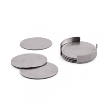 A study in contrasts, the smooth, gleaming edges of the Placid collection offset a gently textured surface - like sand and sea. Uniquely hand-hammered stainless steel gives it contemporary refinement and ease. These pieces are scratch-resistant, don't require polishing and are dishwasher safe. A study in contrasts, the smooth, gleaming edges of the Placid collection offset a gently textured surface - like sand and sea. Uniquely hand-hammered stainless steel gives it contemporary refinement and ease. These pieces are scratch-resistant, don't require polishing and are dishwasher safe.