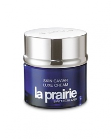 Skin Caviar is an extraordinary form of concentrated skincare that combines energizing vitamins, humectants and emollients in caviar-like beads. When applied under a moisturizer, the skin appears luminous, radiant and firm.
