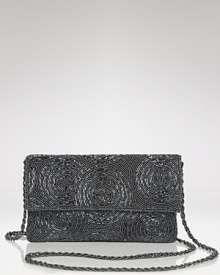 La Regale's beaded silk clutch is a chic after-hours detail. Pay attention to the finer points: this bag shines with a sleek cocktail dress and heels. La Regale's beaded silk clutch is a chic after-hours detail. Pay attention to the finer points: this bag shines with a sleek cocktail dress and heels.