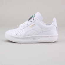 Give them a clean and fresh look with these classic all-white sneakers. You can match these toddlers' sneakers with pretty much everything. Features an all leather upper, lace-up closure and durable rubber outsole. Imported. Give them a clean and fresh look with these classic all-white sneakers. You can match these toddlers' sneakers with pretty much everything. Features an all leather upper, lace-up closure and durable rubber outsole. Imported.