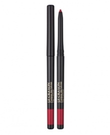 Rich, creamy colour in an automatic pencil that never needs sharpening. Its soft, rounded tip swivels up to provide lips with lasting colour and perfect definition, while preventing lipstick from feathering or bleeding. Rich, creamy colour in an automatic pencil that never needs sharpening. Its soft, rounded tip swivels up to provide lips with lasting colour and perfect definition, while preventing lipstick from feathering or bleeding.
