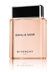 A fantasy flower. The first fragrance developed under the creative direction of Riccardo Tisci, Dahlia Noir embodies the mysterious, singular radiance of a woman's graceful power. Dahlia Noir is both feminine and sensual thanks to its floral and powdery facets, but also powerful and captivating with its woody base notes. This crystalline pink shower gel releases the fragrant notes of Dahlia Noir and is infused with birch sap and cotton extract to leave the skin soft and moisturized. 6.7 oz. A fantasy flower. The first fragrance developed under the creative direction of Riccardo Tisci, Dahlia Noir embodies the mysterious, singular radiance of a woman's graceful power. Dahlia Noir is both feminine and sensual thanks to its floral and powdery facets, but also powerful and captivating with its woody base notes. This crystalline pink shower gel releases the fragrant notes of Dahlia Noir and is infused with birch sap and cotton extract to leave the skin soft and moisturized. 6.7 oz.