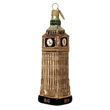 London's most famous clock tower commonly referred to as Big Ben is detailed in this ornament with touches of glitter and verdigris paint. London's most famous clock tower commonly referred to as Big Ben is detailed in this ornament with touches of glitter and verdigris paint.