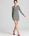 DIANE von FURSTENBERG Dress - Reina Long Sleeve Silk Jersey