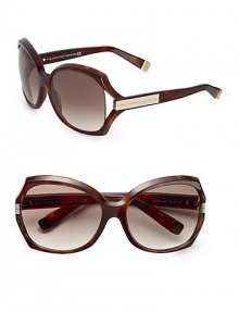 THE LOOKRounded floating lens style Acetate framesLogo accented temples and end-pieces UVA and UVB protection Signature case includedORIGINMade in Italy THE LOOKRounded floating lens style Acetate framesLogo accented temples and end-pieces UVA and UVB protection Signature case includedORIGINMade in Italy