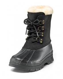 Victorious amongst snow and storms, the Leanne boots from Lauren by Ralph Lauren stand up against unwelcome weather.