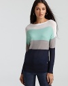 GUESS Sweater - Boat Neck Striped