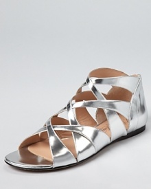 These futuristic sandals from Alejandro Ingelmo take you from coffee shop client meetings to after-hour fêtes. These futuristic sandals from Alejandro Ingelmo take you from coffee shop client meetings to after-hour fêtes.