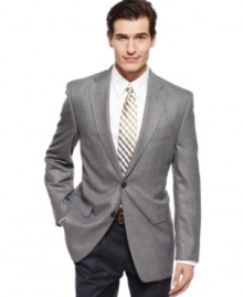 In a crisp, classic style, this Lauren by Ralph Lauren sport coat adds a sophisticated note to your casual look. In a crisp, classic style, this Lauren by Ralph Lauren sport coat adds a sophisticated note to your casual look.