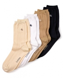 Classic vertical texture trouser socks from Ralph Lauren.