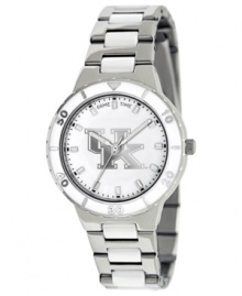 Big Blue Nation! Root for your team 24/7 with this sporty watch from Game Time. Features a University of Kentucky logo at the dial. Big Blue Nation! Root for your team 24/7 with this sporty watch from Game Time. Features a University of Kentucky logo at the dial.