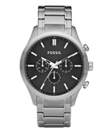 A timeless timepiece essential that you can wear everywhere, by Fossil. A timeless timepiece essential that you can wear everywhere, by Fossil.