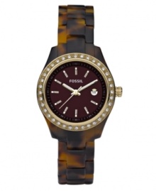 When classy is the name of the game, this richly detailed watch by Fossil is a fine choice. When classy is the name of the game, this richly detailed watch by Fossil is a fine choice.