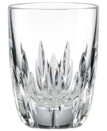The spark of something stunning. Firelight double old-fashioned glasses from Lenox are marked by flame-inspired cuts in sheer crystal that's both dazzling and durable. The spark of something stunning. Firelight double old-fashioned glasses from Lenox are marked by flame-inspired cuts in sheer crystal that's both dazzling and durable.