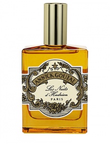 SOURCE OF INSPIRATION: Les Nuits d'Hadrien tells a new story. An enchanting Italian interlude, bathed in darkness. Inspired by a night time stroll under a starry Mediterranean sky. Another interpretation of a Tuscan garden by night. WORDS TO DESCRIBE IT: Citrusy and spicy, warmer than Eau d'Hadrien. Wonderful in a sunny and warm summer evening. Elegant and classic. 3.4 oz. SOURCE OF INSPIRATION: Les Nuits d'Hadrien tells a new story. An enchanting Italian interlude, bathed in darkness. Inspired by a night time stroll under a starry Mediterranean sky. Another interpretation of a Tuscan garden by night. WORDS TO DESCRIBE IT: Citrusy and spicy, warmer than Eau d'Hadrien. Wonderful in a sunny and warm summer evening. Elegant and classic. 3.4 oz.