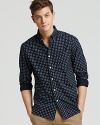 Saturdays Surf NYC Crosby Polka Dot Sport Shirt - Slim Fit