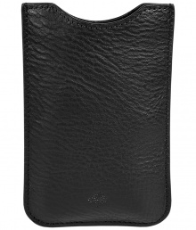 Polished to perfection, Mulberrys BlackBerry cover couples elegance with ease - Supple yet ultra-durable, gently pebbled black leather will soften over time - Contrast stitch trim and embossed Mulberry Tree detail - Case protects against dust, moisture and scratches - Fits the latest model BlackBerry Bold, BlackBerry Curve and BlackBerry Storm Polished to perfection, Mulberrys BlackBerry cover couples elegance with ease - Supple yet ultra-durable, gently pebbled black leather will soften over time - Contrast stitch trim and embossed Mulberry Tree detail - Case protects against dust, moisture and scratches - Fits the latest model BlackBerry Bold, BlackBerry Curve and BlackBerry Storm