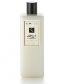 Reminiscent of the scent of limes carried on a Caribbean Sea breeze, this unisex scent combines fresh limes with mandarin, peppery basil and aromatic white thyme. Lime Basil & Mandarin Conditioner treats hair to a lustrous gloss and leaves it lightly scented. 8.5 oz. Reminiscent of the scent of limes carried on a Caribbean Sea breeze, this unisex scent combines fresh limes with mandarin, peppery basil and aromatic white thyme. Lime Basil & Mandarin Conditioner treats hair to a lustrous gloss and leaves it lightly scented. 8.5 oz.