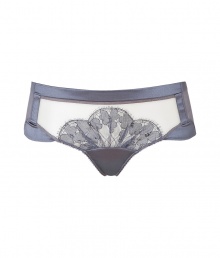 Dainty and enticing, these lace-laden La Perla shorts will add a sexy kick to any look - Satin trim, floral lace-detail, semi-sheer - Perfect under virtually any outfit or with the matching bra for stylish lounging Dainty and enticing, these lace-laden La Perla shorts will add a sexy kick to any look - Satin trim, floral lace-detail, semi-sheer - Perfect under virtually any outfit or with the matching bra for stylish lounging