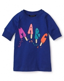 Little Marc Jacobs Girls' Lexa 2 Slub Tee - Sizes 8-12L Little Marc Jacobs Girls' Lexa 2 Slub Tee - Sizes 8-12L