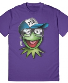 Play on. This graphic tee from Hybrid gives Kermit the Frog a street-style makeover. Play on. This graphic tee from Hybrid gives Kermit the Frog a street-style makeover.