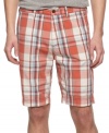 Check 'em out! These plaid shorts from Guess will get compliments everywhere you go.