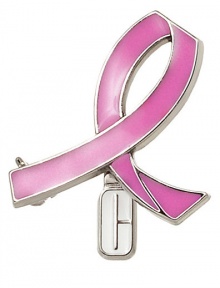 In support of Breast Cancer Awareness Month and in commemorative memory of Evelyn Lauder's legacy, Clinique has created the Clinique Courage Pin: a limited-edition pink ribbon pin with a white Clinique C charm hanging from the center. Clinique will donate $2 from every sale of this limited-edition Courage Pin to The Breast Cancer Research Foundation® while supplies last. Made in China. In support of Breast Cancer Awareness Month and in commemorative memory of Evelyn Lauder's legacy, Clinique has created the Clinique Courage Pin: a limited-edition pink ribbon pin with a white Clinique C charm hanging from the center. Clinique will donate $2 from every sale of this limited-edition Courage Pin to The Breast Cancer Research Foundation® while supplies last. Made in China.