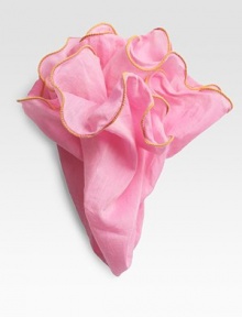 EXCLUSIVELY AT SAKS No folding required. A pocket round makes it easy to get the pocket square look. Just gather and place in your breast pocket.SilkDry cleanMade in USA EXCLUSIVELY AT SAKS No folding required. A pocket round makes it easy to get the pocket square look. Just gather and place in your breast pocket.SilkDry cleanMade in USA