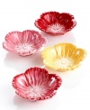 Fun to use, beautiful on display, these blossoming bowls bring new life to the classic Old Country Roses dinnerware collection from Royal Albert. Cute for a scoop of ice cream, candy or nuts.