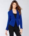 INC combines a striking hue with a tailored silhouette for this must-have blazer.