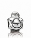 A pleasant penguin adds south pole style to your PANDORA charm collection.