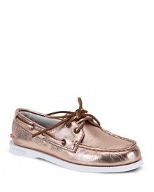 Sperry Top-Sider Girls' A/O Metallic Boat Shoes - Sizes 13, 1-6 Child Sperry Top-Sider Girls' A/O Metallic Boat Shoes - Sizes 13, 1-6 Child